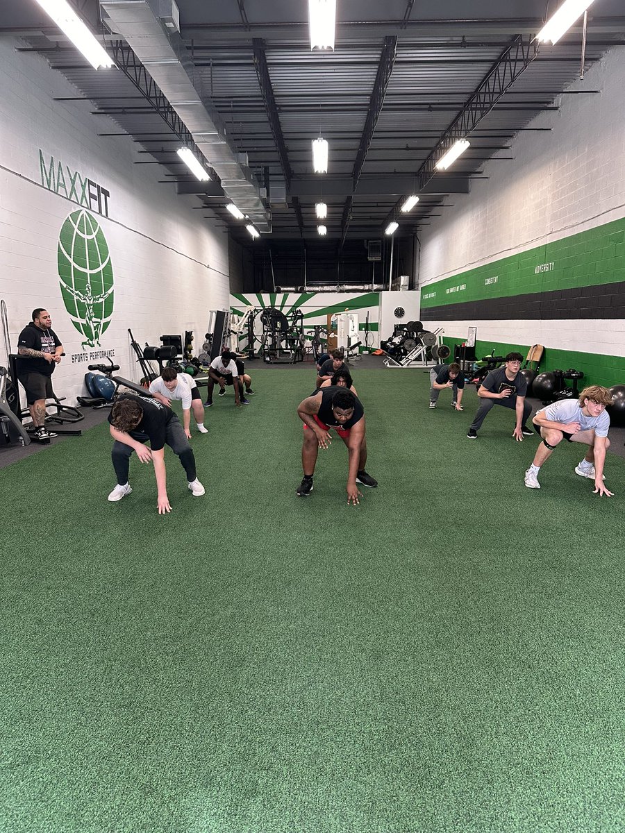 TrenchMob Football Academy! We had athletes from all over Maryland attend today! 1 small step to a greater tomorrow!