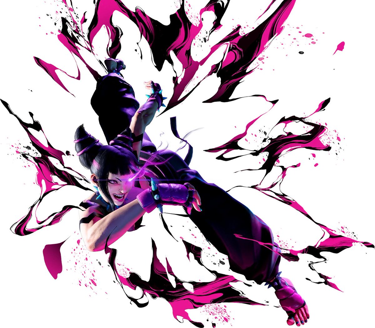 dailyfggirls's tweet photo. the fighting game girl of the day is
  juri han ♡ street fighter https://t.co/Eqg4tEjSIr