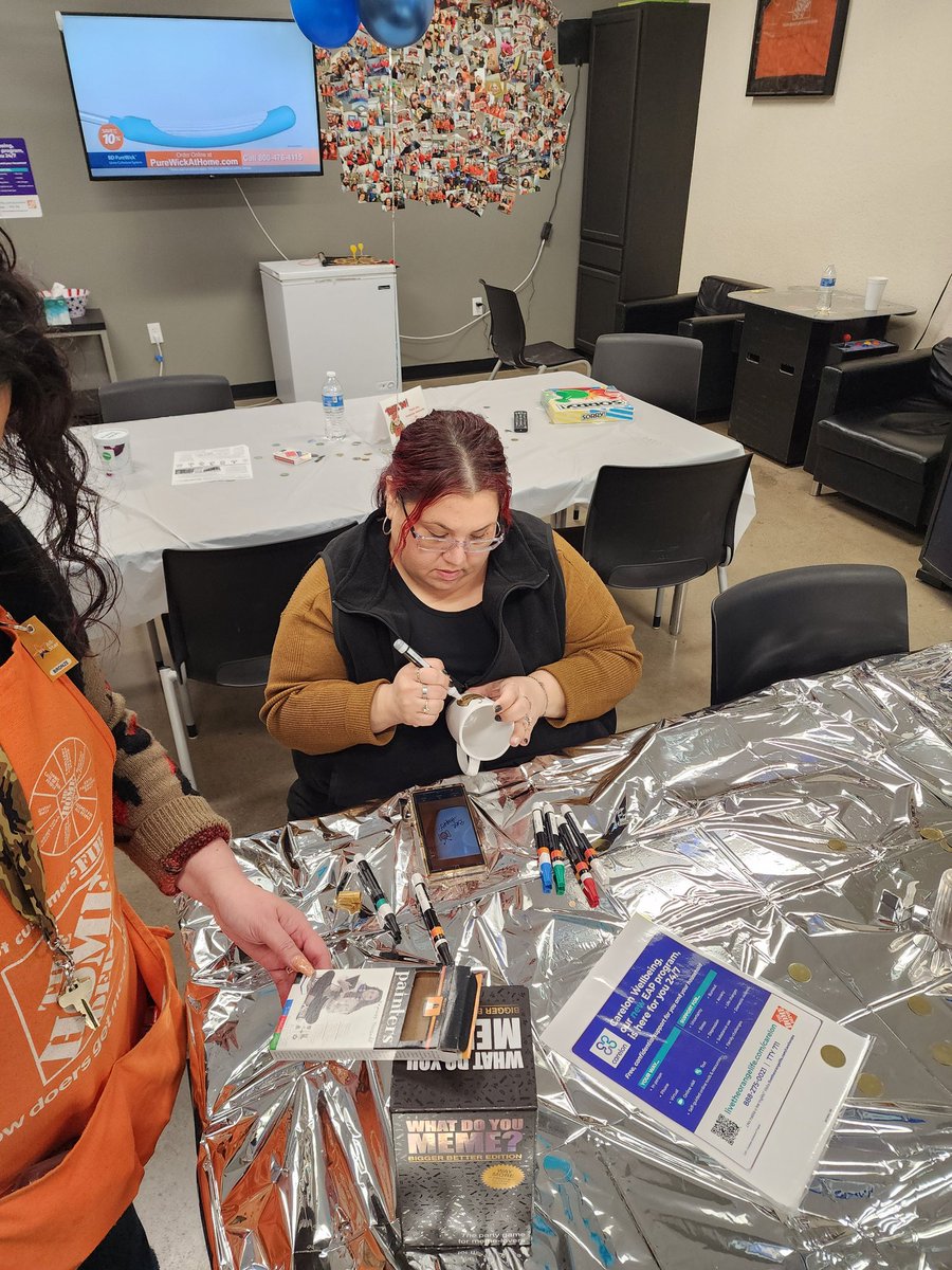 The front end getting Mugged! decorate your own mug. <a href="/kelly_broyles/">Kelly Broyles</a> <a href="/akm3831/">Amanda</a> <a href="/KimGoldhardt187/">Kim Goldhardt</a>