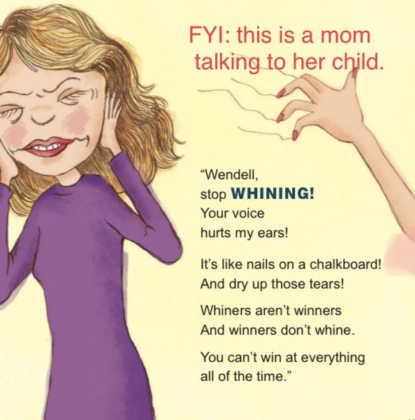SarahDoingStuff's tweet photo. @WarrenCoSchools @AlvatonElem @CampbellChevyBG This book may be okay, #JuliaCook persistently shames #neurodivergent traits (e.g., name calling, says #autistic children are a burden, makes fun of tics), spreads stereotypes about black & brown children, + belittles parents of children in #fostercare. https://t.co/P2lv0dg1jz