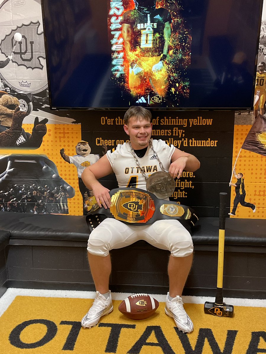 #AGTG Great official visit to Ottawa University thank you <a href="/CoachNickDavis/">Nick Davis</a> <a href="/Coach_CAnderson/">Coach CA</a>! #Uncommitted