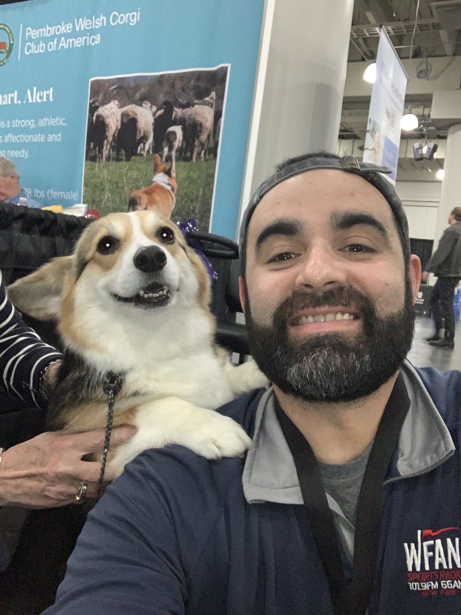 PaulsRandomness's tweet photo. Today was awesome. Big shout out to the @akcdoglovers team for making this as easy as possible. Props to @PicoDe_Gallo as well for dealing with me &amp; the four-legged friends. TONS of #dogcontent coming, but here’s a start! @WFAN660 #AKCMeetTheBreeds #dogexpert https://t.co/mDtlX7kYng