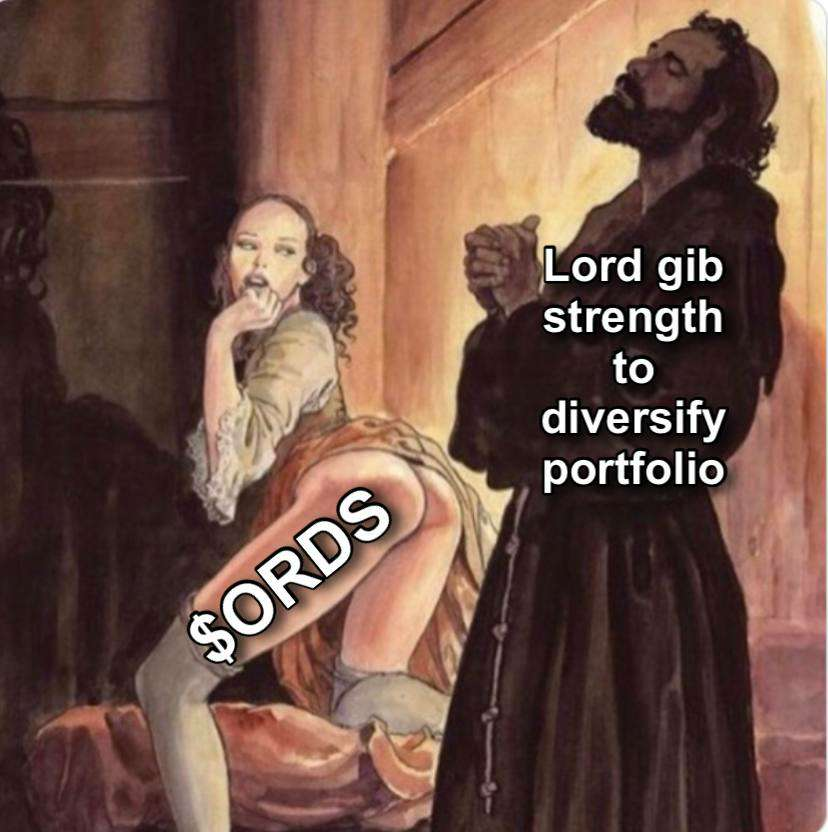 Who else has invested most of their money in $ORDS?