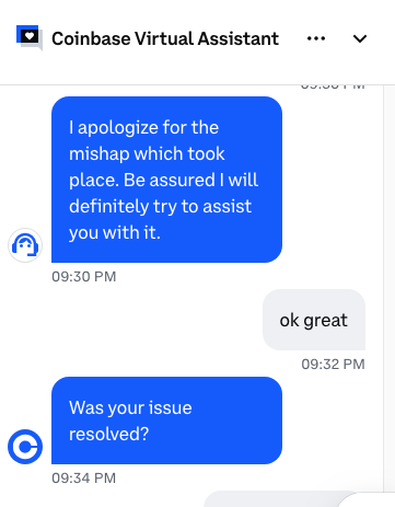 What is the best way to escalate <a href="/CoinbaseSupport/">Coinbase Support</a>  inability to deal with a support request or should I say acknowledge an issue and then close a support request anyway.

I miss GDAX (Coinbase Pro), BE WARNED - <a href="/coinbase/">Coinbase 🛡️</a>  transaction reporting is buggy!