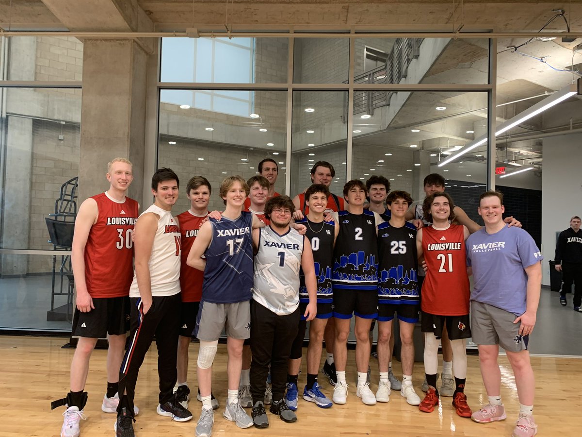 Lots of our alum representing their schools today.  It took two photos at Xavier to catch all the guys.  It’s great to see the guys continuing to play the sport they love.  #furyproud #FuryFamily #fortheloveofthegame