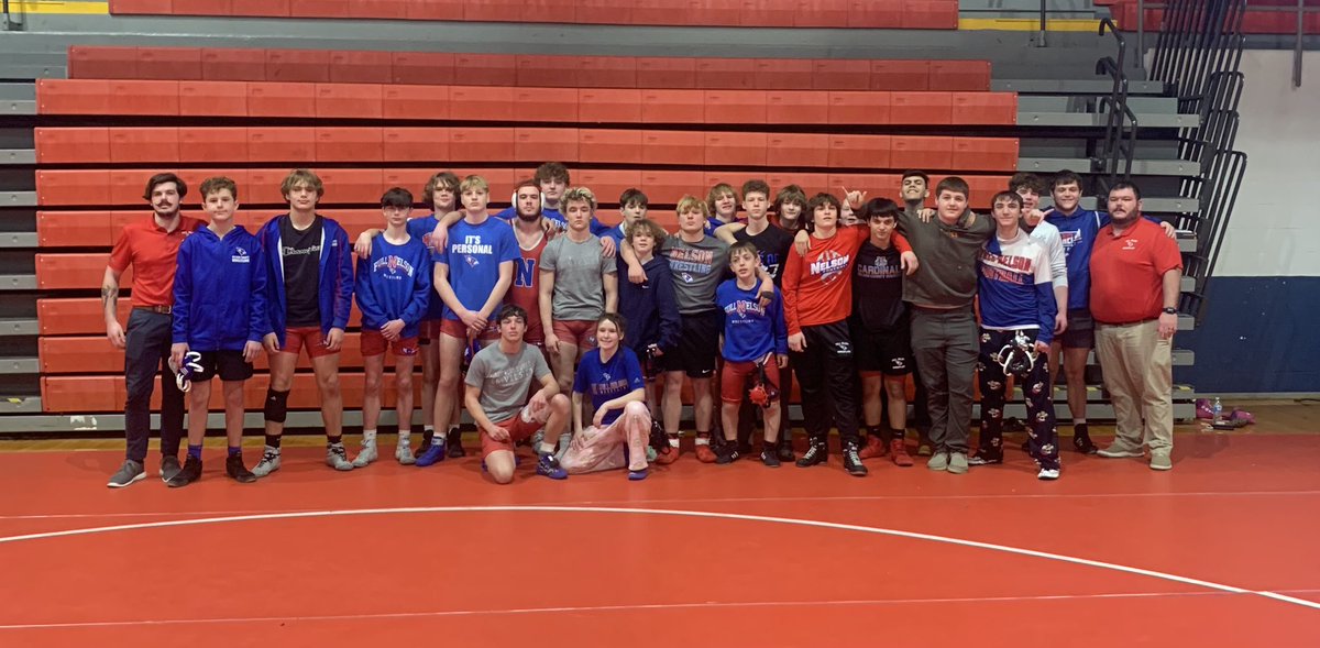 FULL NELSON Wrestling finishes 7th in the KWOA Class A State Duals today with wins over McCreary Central and Holmes. This crew puts in the work and keeps on improving! #FULLNELSON