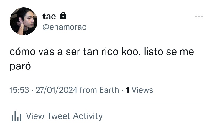 koomidios's tweet photo. #taekookau  "Telepatía"

En donde j.k un omega cantante muy famoso por sus letras explícitas, saca un nuevo tema llamando la atención de muchos, todos con la expectativa si va dirigido a un alfa en especial, lo que no saben es que ese alfa  es su mejor amigo, t.h. https://t.co/44Y17UDb1i