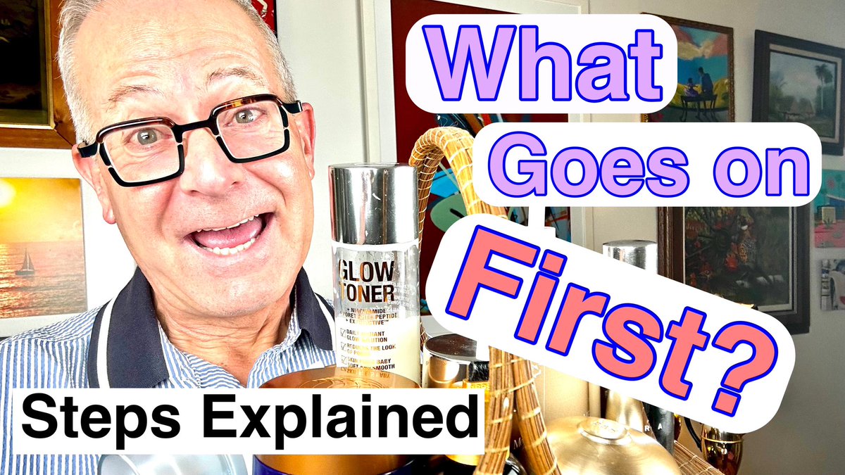 JoeHollywoodLA's tweet image. The age old question, not the ๐or๐ฅ, but insteadโฆ
What comes FIRST in your #skincare routine? ๐คท๐ปโโ๏ธ
A Twitter friend asked this very question, so I posted a NEW video on my YouTube channel! Hope it helps
Check it outโฆ&, of course, please Subscribe & ๐
youtu.be/4gGWf4Hl55w?siโฆ