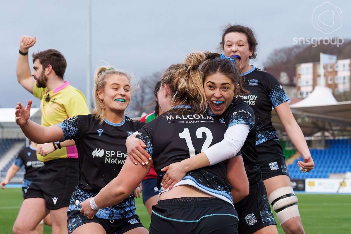 A battling performance from @GlasgowWarriors women today going down to Clovers 10-29 at Scotstoun in the Celtic Challenge