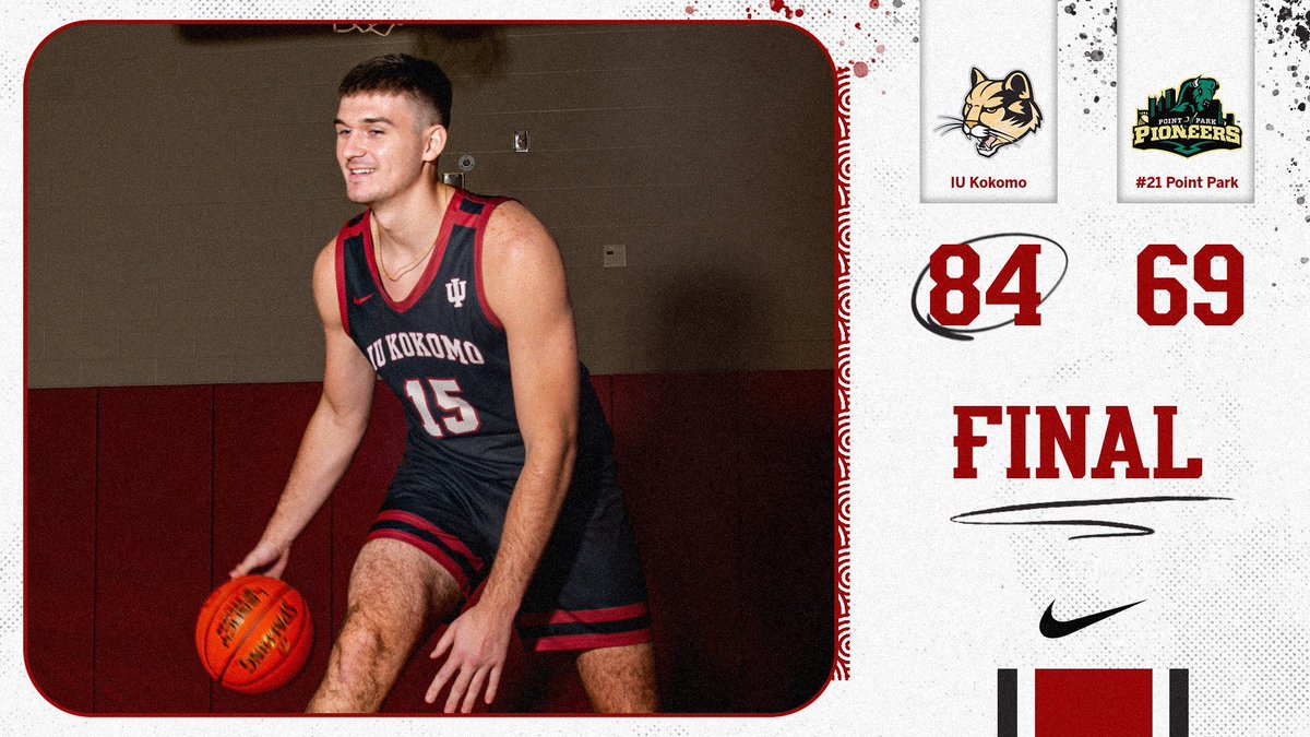 𝘿𝙊𝙈𝙄𝙉𝘼𝙉𝙏 𝘞 at #21 Point Park‼️ Max Newman with 32 pts and 13 reb, including 7-11 from three! #RollCougs