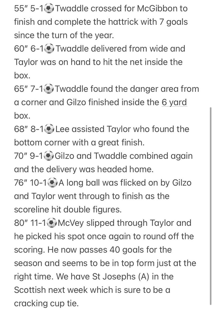 CCFC Saturday tweet media