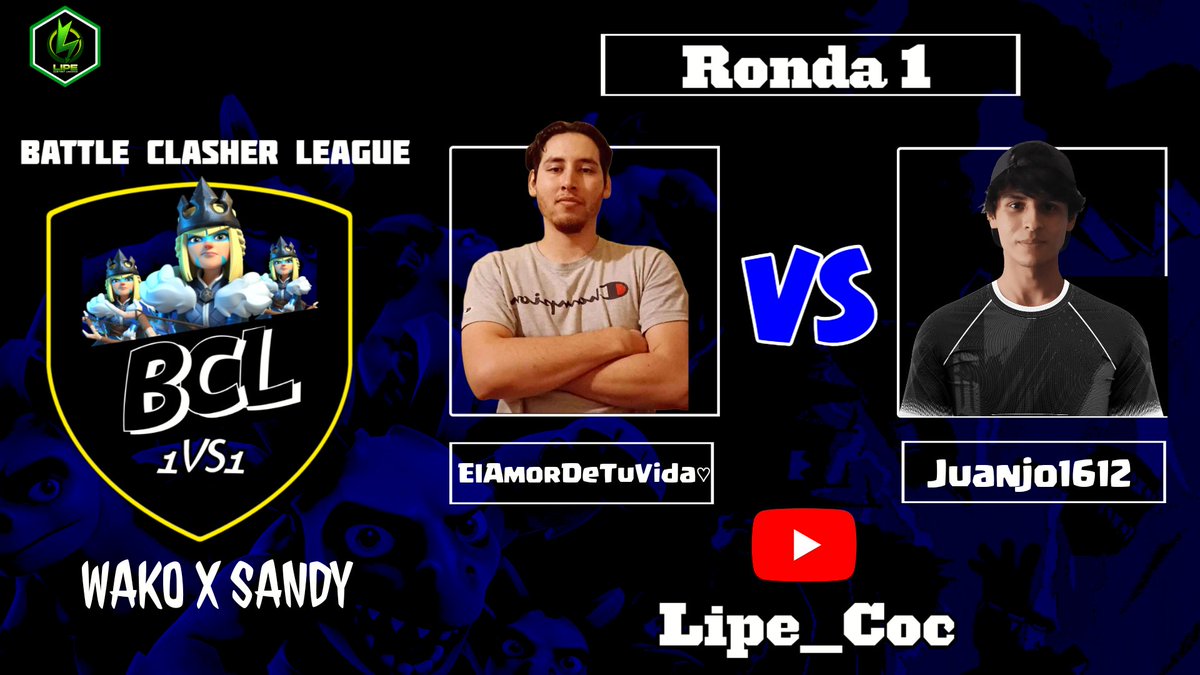 El primer encuentro de #BCL está aquí
Twitch.tv/lipe_coc