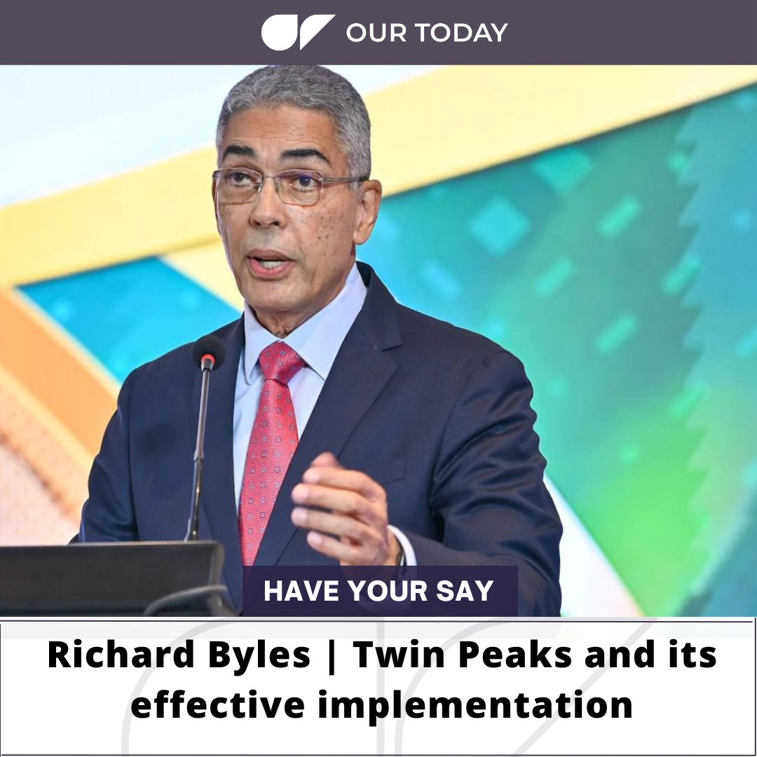 Richard Byles | Twin Peaks and its effective implementation.

Visit the website to read his full address:
bit.ly/49cdzTU

Photo: Facebook @jamaicastockexchange

Follow us:⁠
FB: facebook.com/our.today.news⁠
YT: OurToday⁠
X: Our_Today_News⁠
IG: @our.today

#OTHaveYourSay