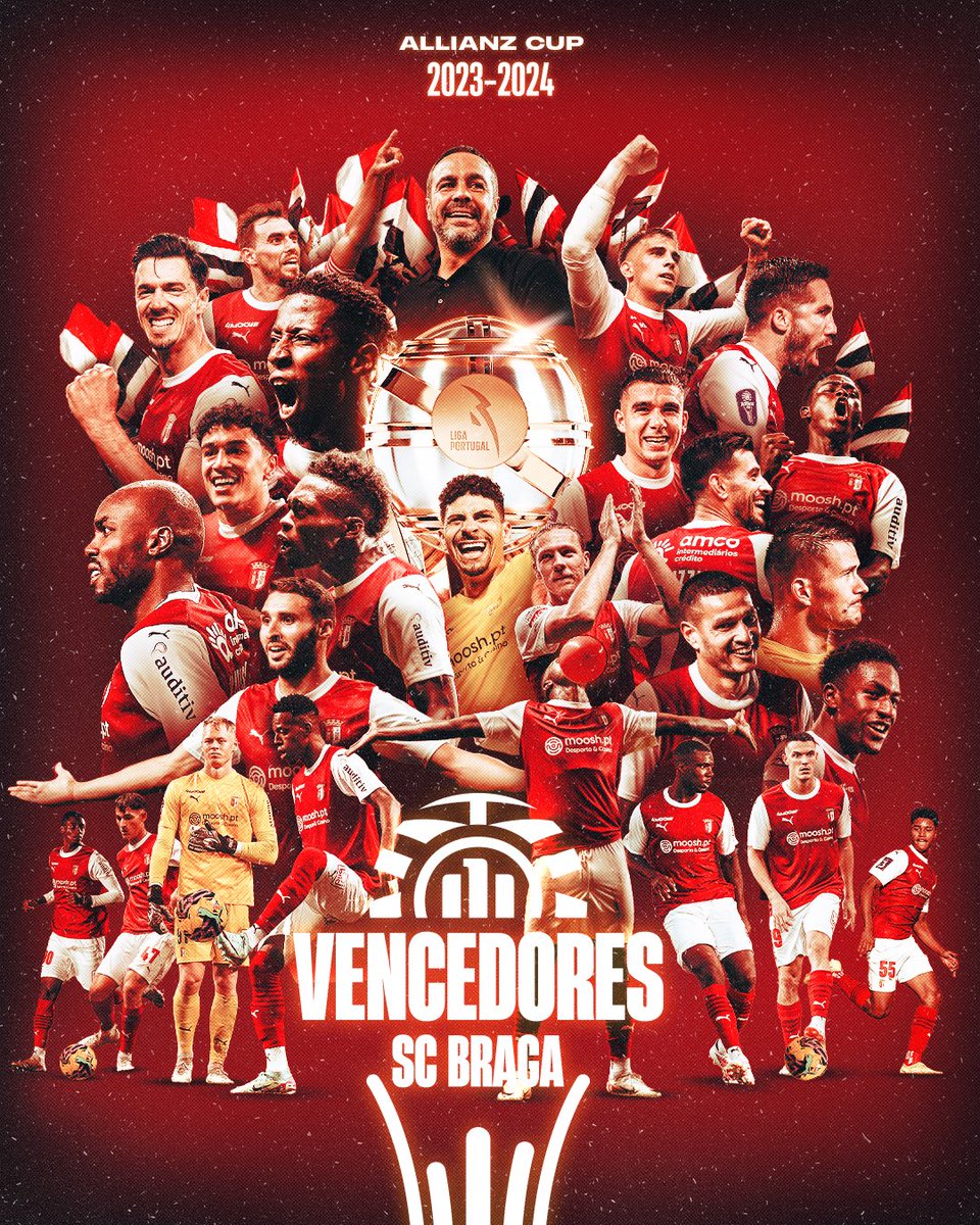 Uma história que cresce, e cresce e cresce… ✨

A #AllianzCUP 2023/24 🏆 é 𝗡𝗢𝗦𝗦𝗔! 😍 

#PorMais