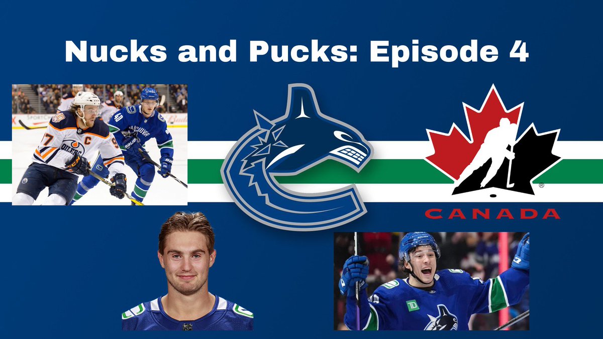 Welcome back to Nucks and Pucks Podcast Episode 4 available now on all streaming platforms and YouTube! Check link in bio. 

#canucks #nhl #vancouvercanucks #eliaspettersson #oilers #nhlplayoffs #podcast #sportspodcast #sports #vancouver #hoglander #nucksandpucks