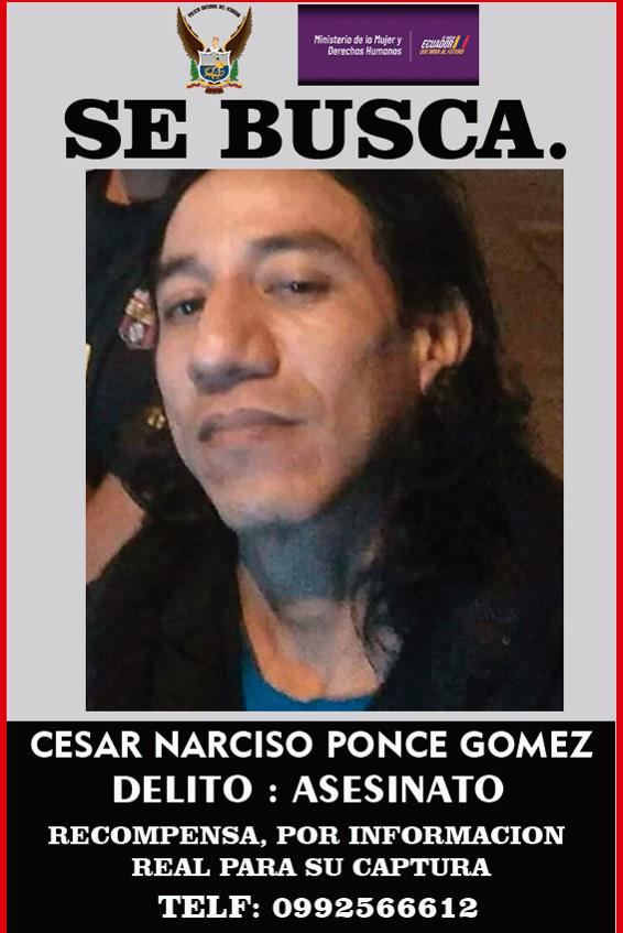 ContigoBrenda's tweet photo. 🚨🚨📣📣Alerta .
Atención : Se BUSCA CESAR NARCISO PONCE GOMEZ 
YA SE DICTÓ PRISIÓN PREVENTIVA EN SU CONTRA.
AYUDANOS A LOCALIZARLO .
Femicida de Rosa Ramos .
#justiciaparaRosaRamos 📣🚨 https://t.co/hm1bfhXnGp
