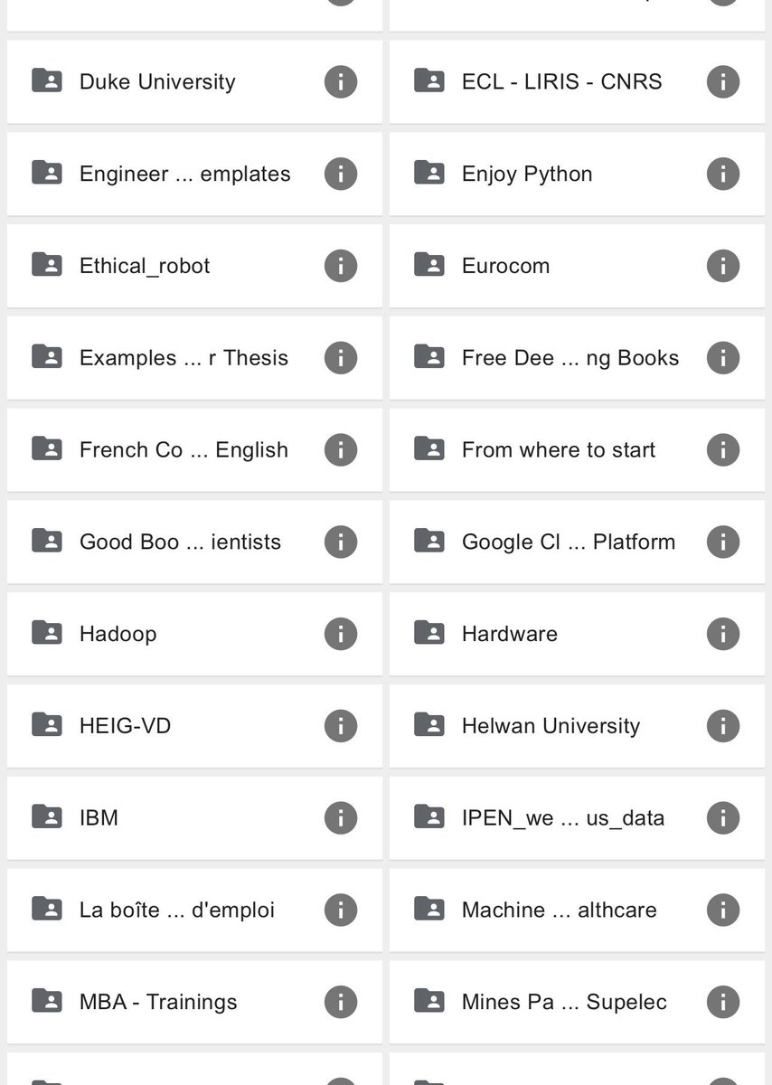 500 تيرابايت دروس + كتب + دورات + تدريبات + ورش عمل + موارد تعليمية 

💀 علم البيانات
💀 بايثون
💀 الذكاء الاصطناعي .
💀 معتمد من AWS.
💀 السحابة
💀 البيانات الضخمة
💀 تحليلات البيانات
💀 بي
💀 منصة جوجل السحابية
💀 التدريب على تكنولوجيا المعلومات
💀 ماجستير إدارة الأعمال
💀