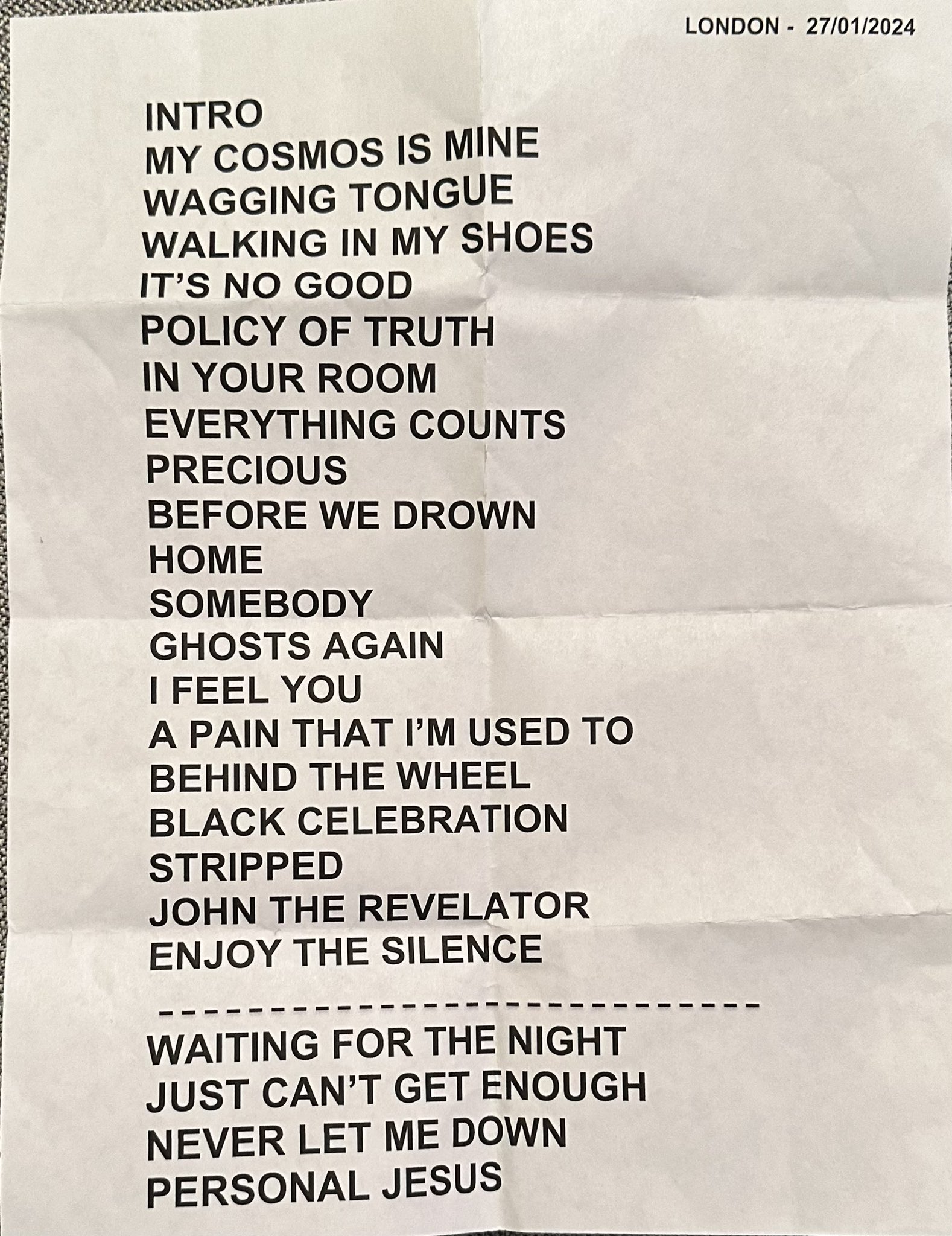 The Used Tour 2024 Setlist jazmin leonanie