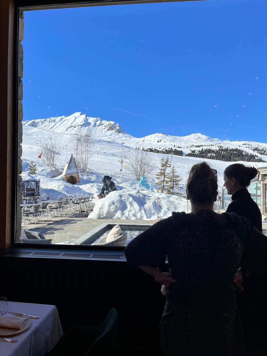 Petite visite de mes oeuvres à courchevel ♥️