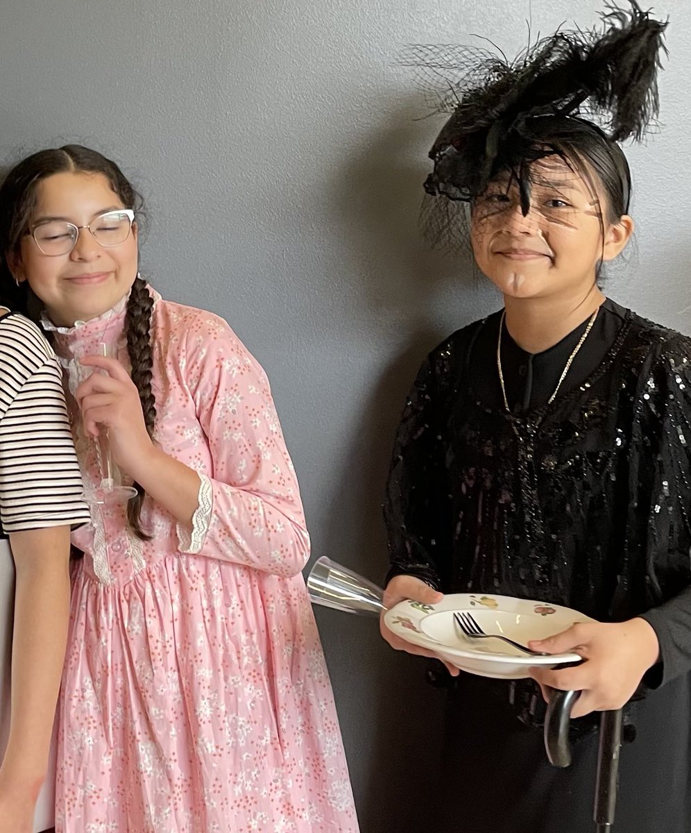 Tom, Huck, Joe, Becky, and Widow! #LanguageArts #TheatreArts #DramaForKids #theatreteacherlife🎭 #TomSawyer #texas #crespoElementary #houston @hisdfineart @houstontxisd @Murray12Gerald