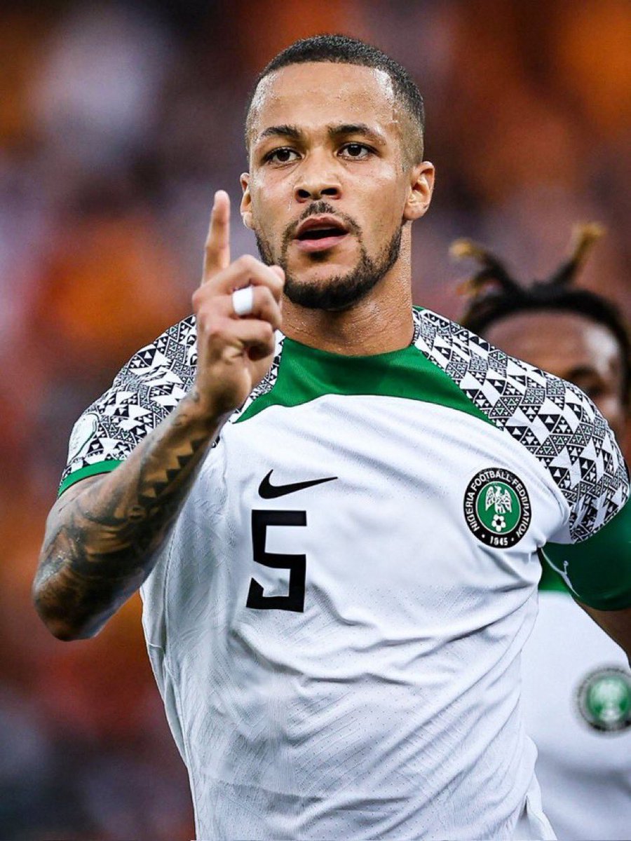 Troost Ekong Appreciation tweet. Brick wall❤️
