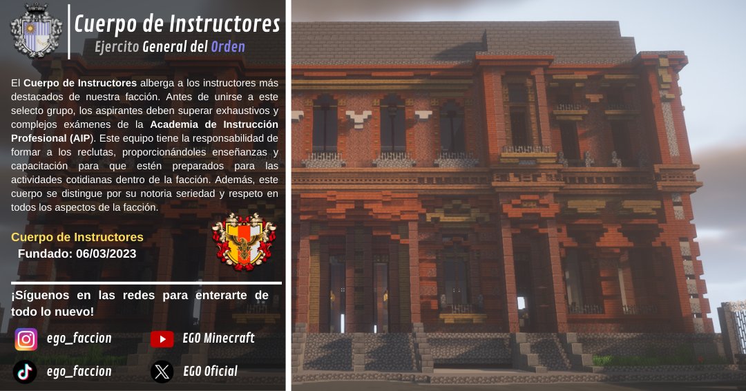 la_ejercit5685's tweet photo. El Cuerpo de Instructores, conformado por los líderes más destacados de nuestra facción, se distingue por su selectividad. Antes de unirse a este grupo élite, los aspirantes deben superar desafiantes pruebas de la Academia de Instrucción Profesional. https://t.co/S1gpyjpWqu