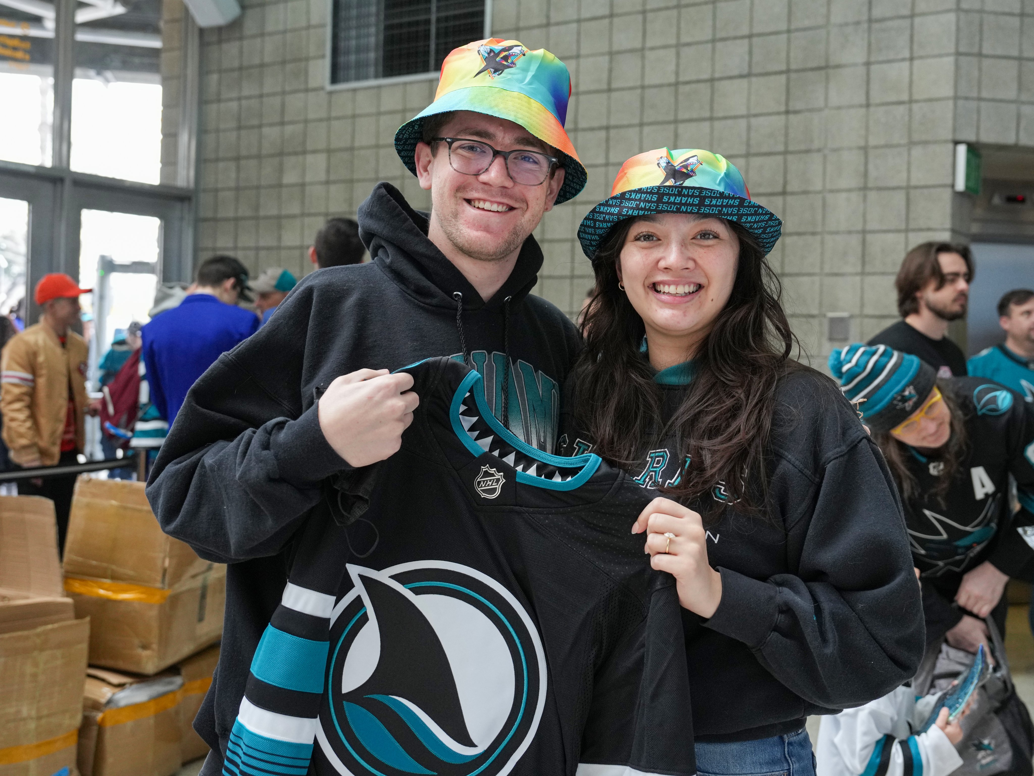 San Jose Sharks on X Adding reversible bucket hats to the list of our favorite giveaways https t oI6QRkxNL1 X