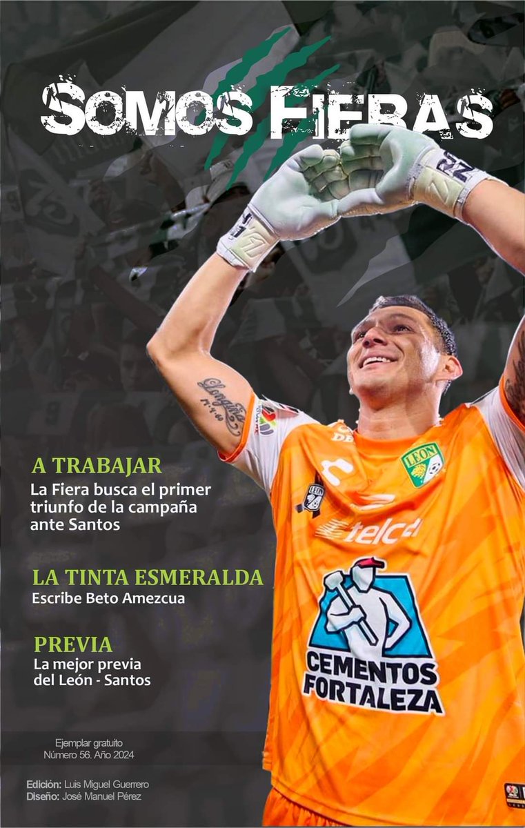 Ya está aquí el Somos Fieras con la mejor previa del #LeónVsSantos. 

facebook.com/share/fibqmbhm…