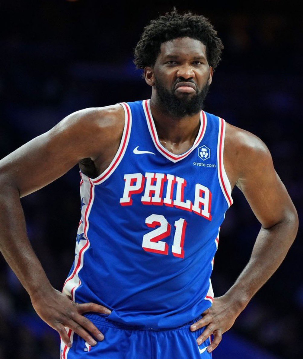 TheHoopCentral's tweet photo. BREAKING: Joel Embiid is OUT tonight, per @wojespn https://t.co/ty6nkxkkAH