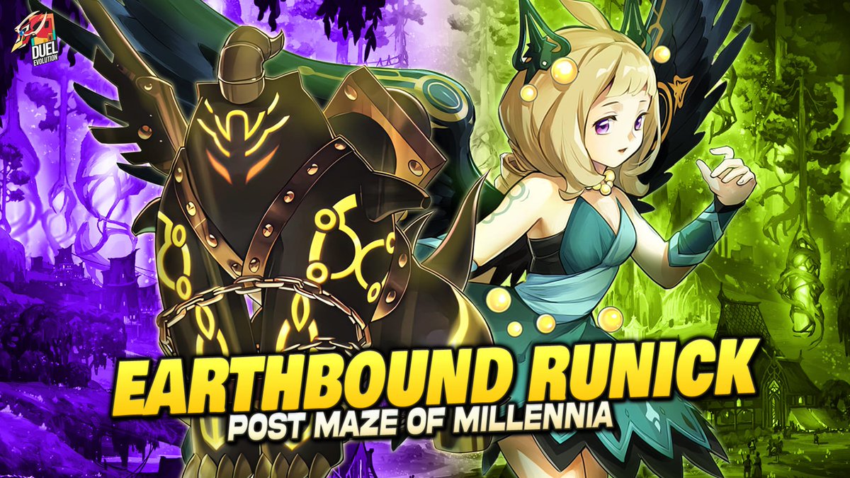 Duel_Enter's tweet photo. Ladies and Gentlemen!
Deck Earthbound Runick | EDOPRO | Replays 📷 + Decklist 📷
Link: https://t.co/0RRbPz2yRC
#Yugioh #Runick #edopro https://t.co/cGe0C7bvV3