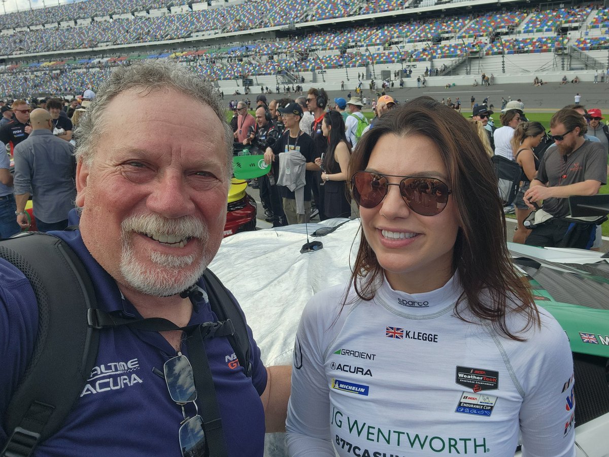 Before the green flag drops with Gar Robinson and Katherine Legge
