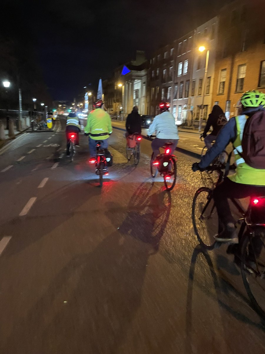 Had a blast at #CriticalMassDub last night with @IBIKEDublin and all the others. Can’t recommend joining us next month more! Last Friday of the month #ibikedub
