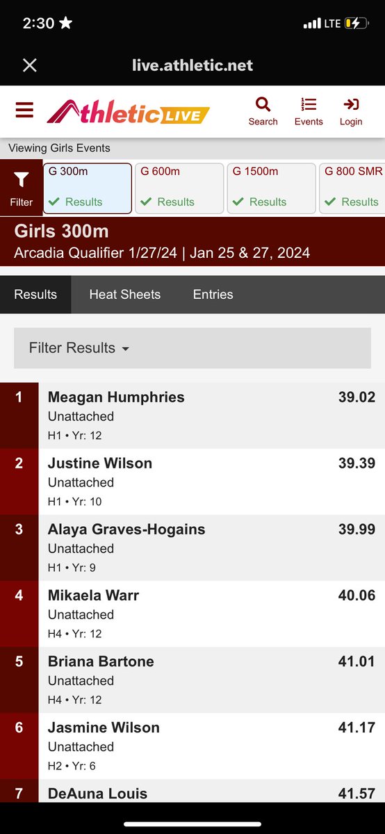 Mikaela Warr (@mikaelaawarr) on Twitter photo Today I just Pr’d in the 60m with the fastest time in California , 7.38! and another pr for the 300m 40.06. Start off to a great season 👏🏽🥳 <a href="/PrepCalTrack/">Rich Gonzalez</a> @MilesplitCA Today I just Pr’d in the 60m with the fastest time in California , 7.38! and another pr for the 300m 40.06. Start off to a great season 👏🏽🥳 <a href="/PrepCalTrack/">Rich Gonzalez</a> @MilesplitCA
