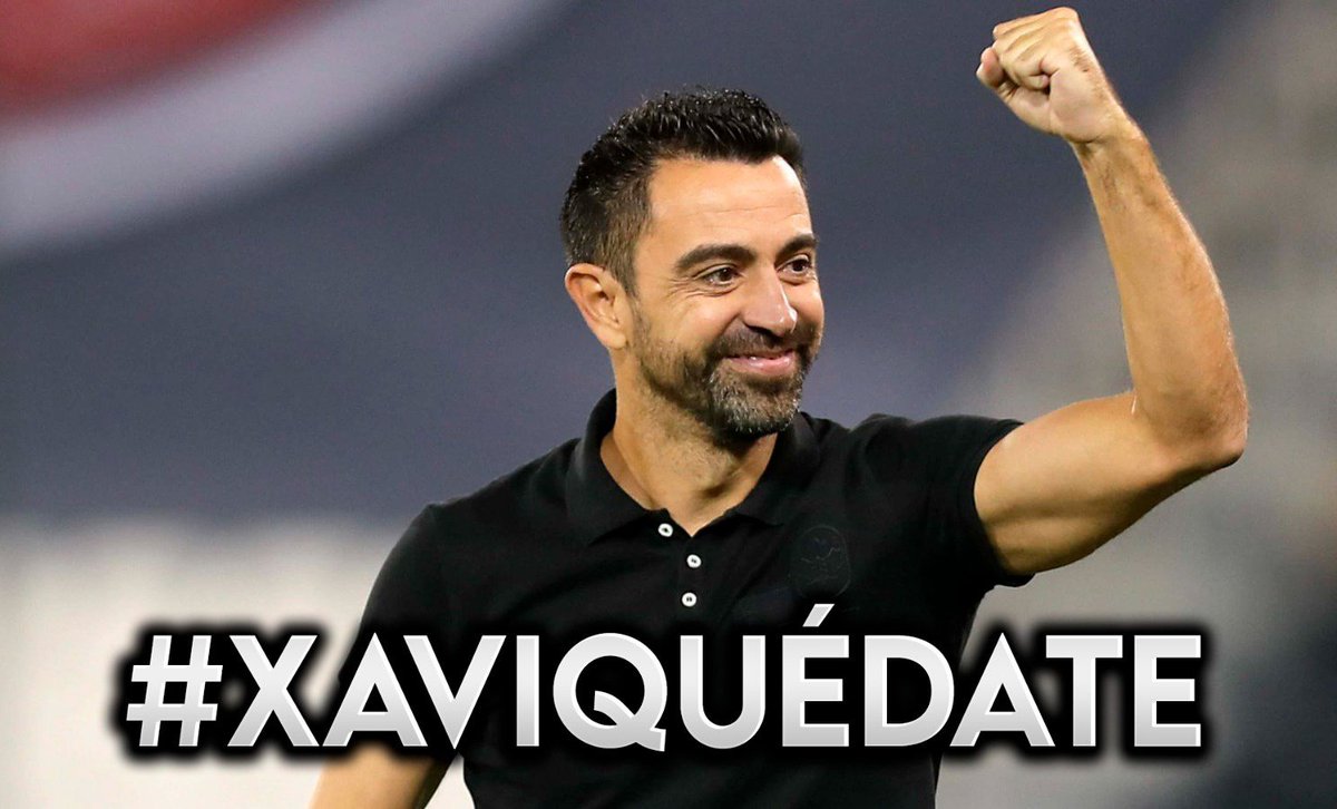 AdriRM33's tweet photo. 🚨 En media hora, lanzamos el hashtag  #XaviQuedate

Difunde este movimiento con un RT y no dudes en unirte. 🤍 https://t.co/EU9DzhbJEr