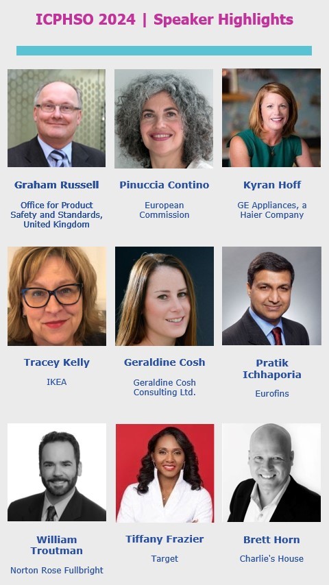 ICPHSO's tweet photo. #ICPHSO https://t.co/jbfCPLsrng. Just a few of the more than 100 speakers that include keynotes  by Andrew Frank; Alexander Hoehn-Saric; Kelly Mariotti, JD, CPA, CAE; &amp; Rohan Oommen.  Register today: https://t.co/jbfCPLsrng.  Members receive discounts!  #productsafety #ICPHSO24 https://t.co/M15nIUwR5M