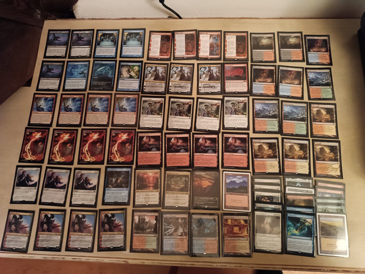 Day2 at RC Gent with my pet deck creativity with score of 6-3. Lets's goo!!
MU:
Hammer ❌❌
Jund Creativity ✔️✔️
Ur ✔️✔️
Amulet ✔️❌❌
4c ✔️❌✔️
Rhino ✔️❌✔️
Coffers ❌❌
Yawgmoth ✔️❌✔️
Ur ❌✔️✔️