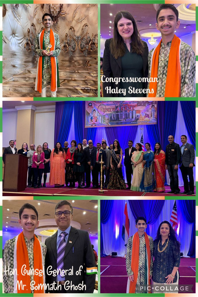 Dhruv singing our 🇮🇳 National Anthem “Jana Gana Mana” at IndiaFest 2024 celebrating India’s Republic Day!! 
Always a proud patriotic moment👏🏻 Here is his YouTube link youtu.be/Z-RLmkyRdRQ?si…
#novipride #haleystevens #somnathghosh