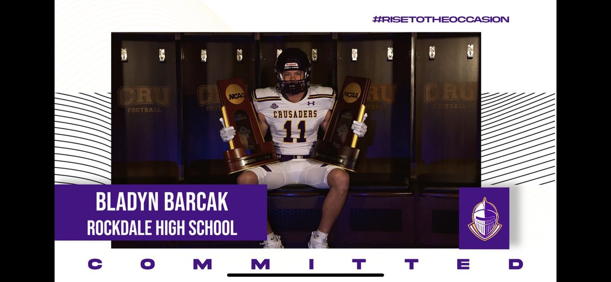 I’m proud and excited to announce my commitment to <a href="/CruFootball/">UMHB Football🏈</a> ! 
Would like to thank god for giving me this opportunity and the help of my family, coaches and friends for making this possible. 

<a href="/rtxtigers/">Rockdale Tigers</a>