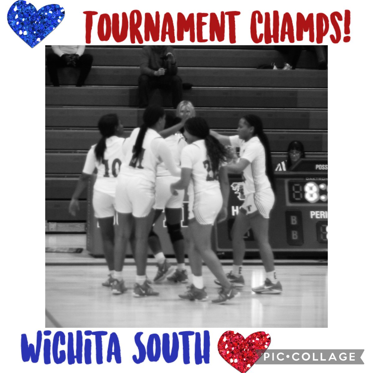 Congrats to our Lady Titans for fighting hard and bringing home that Championship! <a href="/Cia4life2/">RaMya Kennedy</a> named to All Tournament Team &amp; <a href="/zionButler5/">zion Butler</a> Tournament MVP (also hit her 1000 points too) Love these girls! <a href="/south_girlsBB/">Wichita South Girls Basketball</a>
