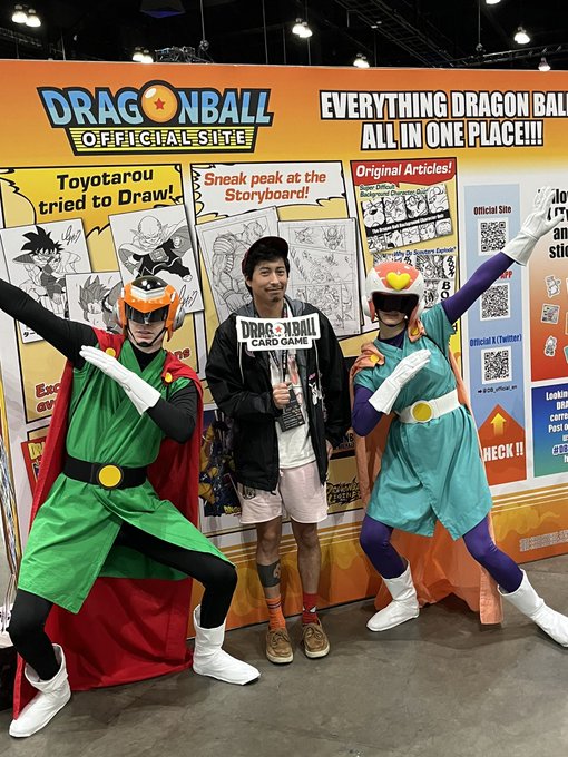 Here at the dragon ball super convention #dbfancontent #DragonBallSecretBattleHour @DB_official_en https://t<a href="/tag/dbfancontent"class="tags">#dbfancontent</a><a href="/tag/dragonballsecretbattlehour"class="tags"><span>#dragonballsecretbattlehour</span></a>