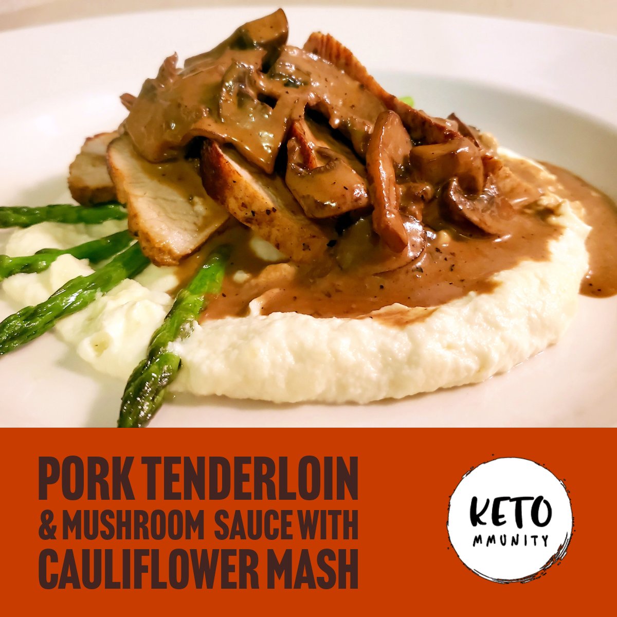 Our pork tenderloin with mushroom sauce is a great way to impress your family and company. Full recipe and video available through the link in profile.

ketommunity.com/recipes/pork-t…

#keto #ketogenic #ketodiet #ketosis #ketogenicdiet #ketolife #ketofam #ketones #ketolifestyle