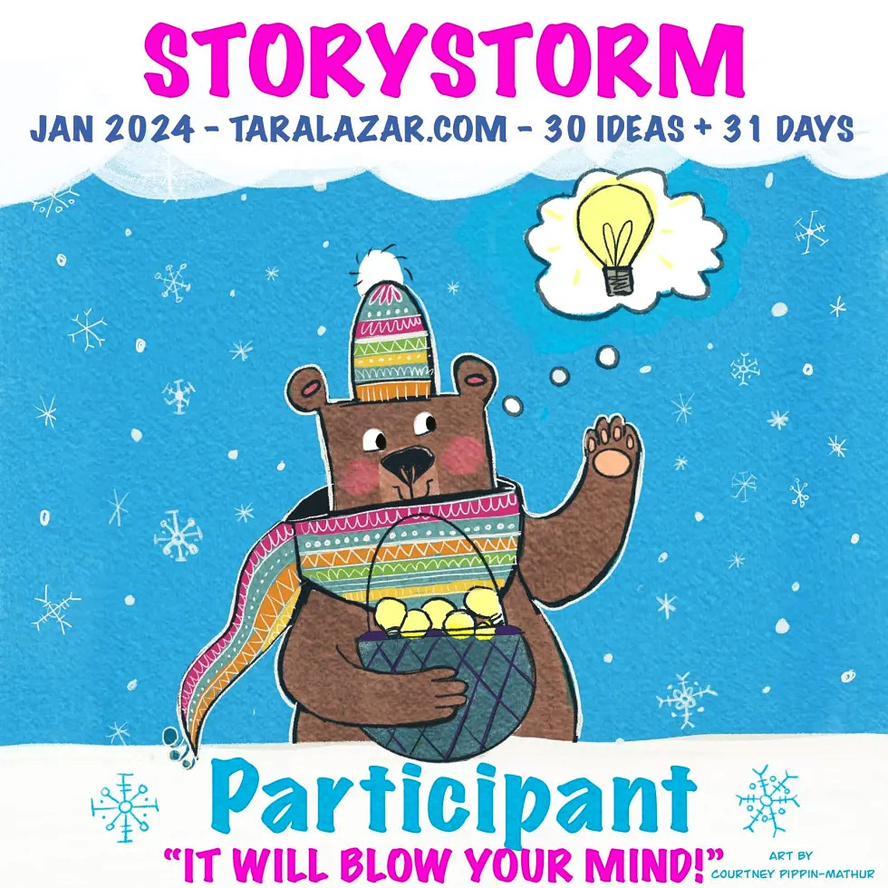 My second year. So far 28 ideas. Thank you @taralazar and your amazing #Storystorm project 👏👏