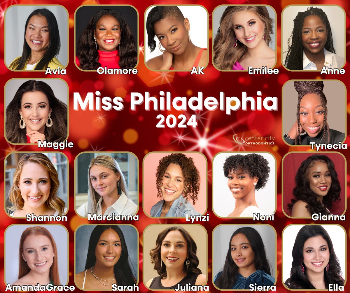 Who will she be? A new Miss Philadelphia & Miss Philadelphia’s Teen will be crowned tomorrow night. Tickets are still available on our website! ♥️👑