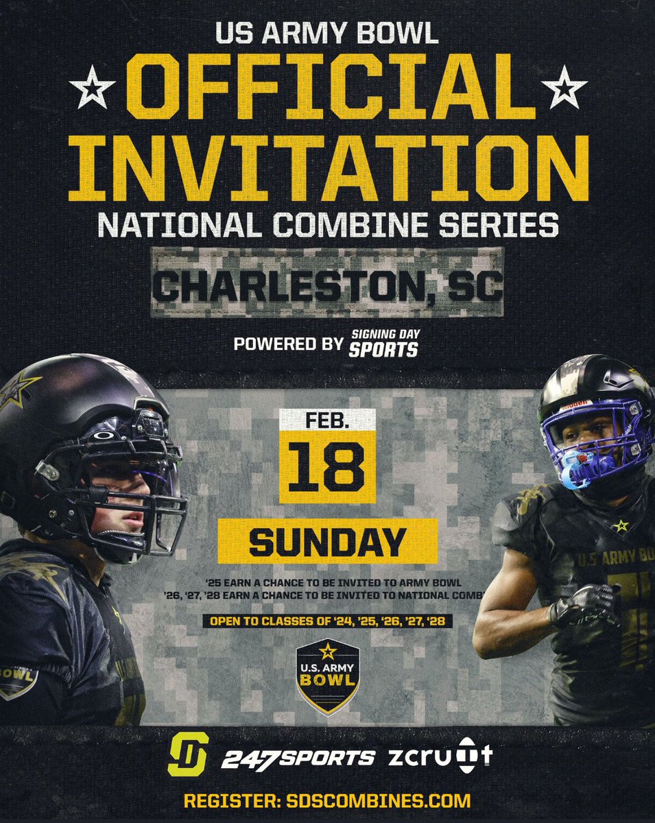 Landon Smith (@landonsm58) on Twitter photo Blessed to receive the invite <a href="/ArmyBowlCombine/">USArmyBowlCombine</a> <a href="/RooseveltNelso2/">Roosevelt Nelson</a> <a href="/CoachMBone/">Coach Brisbone</a> <a href="/JJKilgore_SDS/">JJ Kilgore</a> Blessed to receive the invite <a href="/ArmyBowlCombine/">USArmyBowlCombine</a> <a href="/RooseveltNelso2/">Roosevelt Nelson</a> <a href="/CoachMBone/">Coach Brisbone</a> <a href="/JJKilgore_SDS/">JJ Kilgore</a>