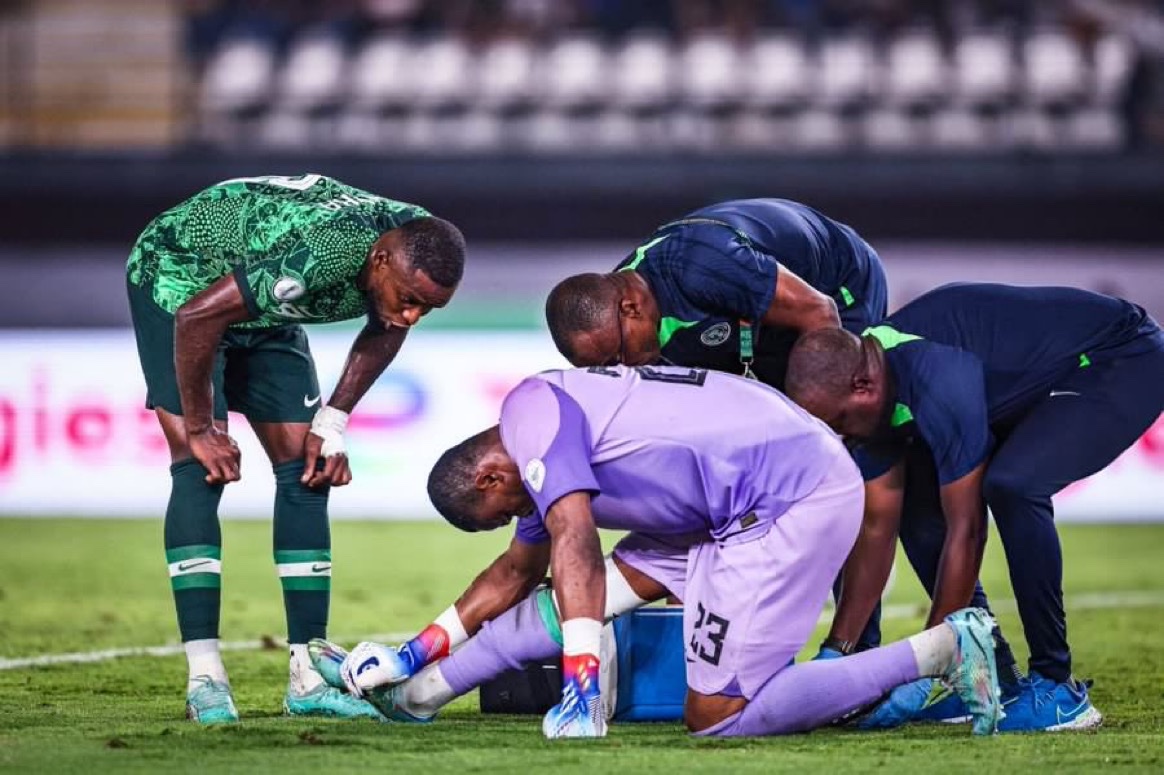 Speedy recovery ❤️‍🩹 Nwabali 🙏🏽

#NGACMR  
#AFCON2023