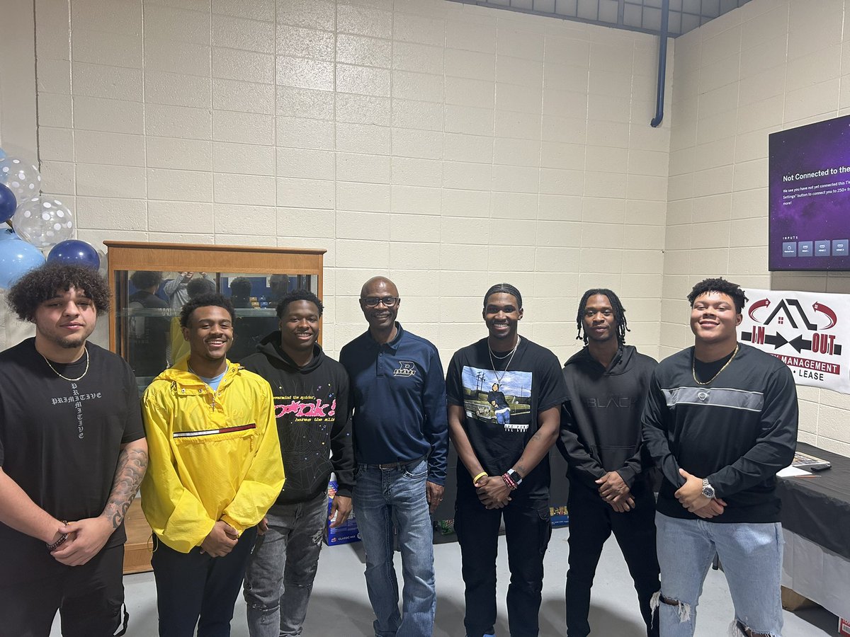 Some of our guys with our President Dr. Martin.