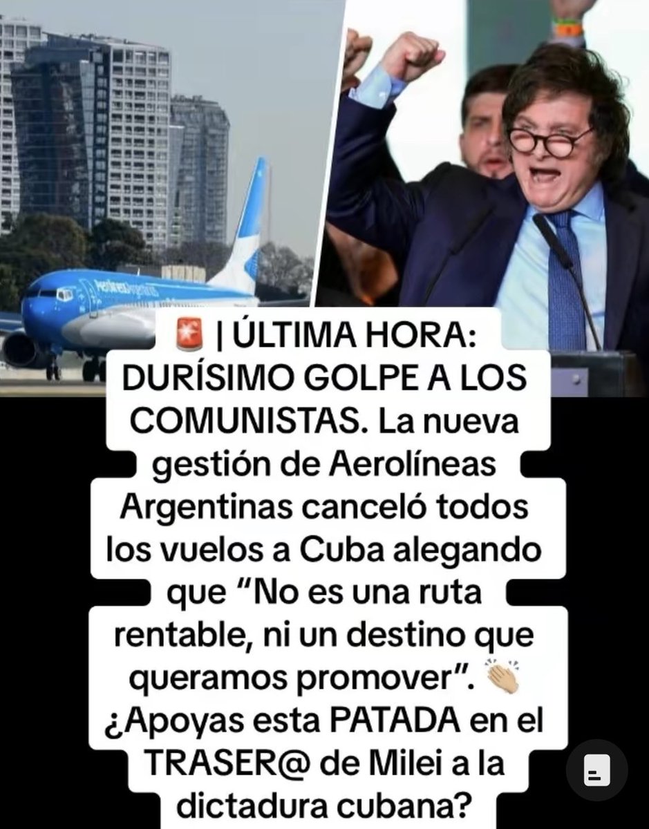 CubanMiracle's tweet photo. Alguien que pueda confirmar? Esto es una patá en el culo a Canel https://t.co/BgrwvRJ5bS
