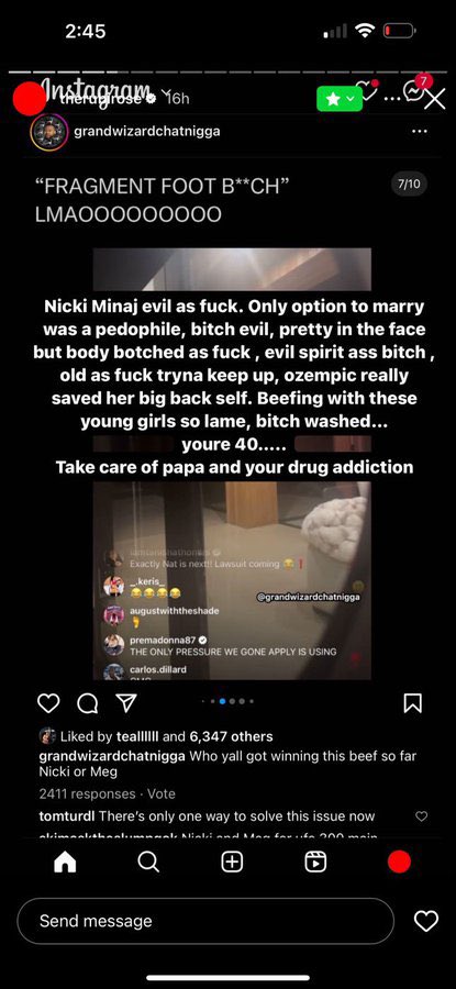 itsminajmagic's tweet photo. Say that with your whole chest you pussy ass bitch https://t.co/ESwKEDrRel