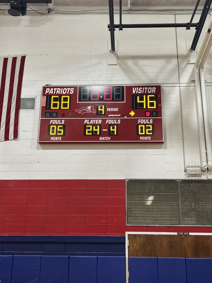 HWS 1st round W for Lenape Valley over rival Hopatcong. Keith Wagner led the way with 4 threes in the first half. Vernon next up!