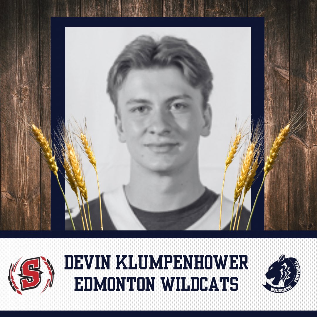 Battle River Shock (@battlerivrshock) on Twitter photo Sylvan Lake, AB β‘οΈ Edmonton, AB
Devin Klumpenhower played his high school football for the HJ Cody Lakers. Heβs currently signed with the Edmonton Wildcats (<a href="/EWCATS/">Edmonton Wildcats</a>). We wish him the best with the 2024 season! πΎπ
#BattleRiver #Shock #ShockAlumni #CJFL #Wildcats Sylvan Lake, AB β‘οΈ Edmonton, AB
Devin Klumpenhower played his high school football for the HJ Cody Lakers. Heβs currently signed with the Edmonton Wildcats (<a href="/EWCATS/">Edmonton Wildcats</a>). We wish him the best with the 2024 season! πΎπ
#BattleRiver #Shock #ShockAlumni #CJFL #Wildcats